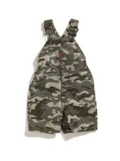 Carhartt Kids Boy's Toddler Washed Ripstop Bib Shortalls Clothing