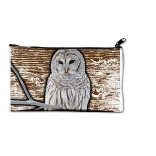 Artsmith, Inc. Clutch Bag Purse (2 Sided) Snow Owl Clothing