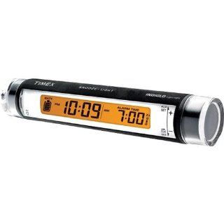 Timex T117B Travel Alarm Clock with Flashlight (Black) (Discontinued by Manufacturer) Electronics