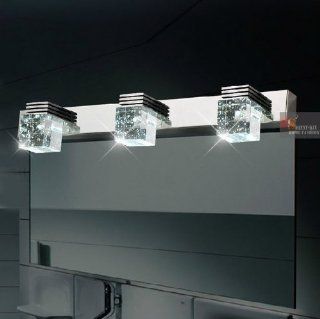 Modern Bathroom Crystal Lights Wall LED Lamps Fashion Cabinet Mirror Lighting 3 Lights 110 V