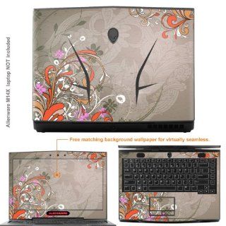 Decalrus Matte Protective Decal Skin Sticker for Alienware M14X R3 R4 case cover Matte_M14X 122 Electronics