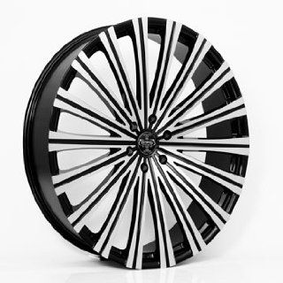 20" Wheels Rims Versante Ve230 Black Machined Face 6x135 6x139.7 Automotive