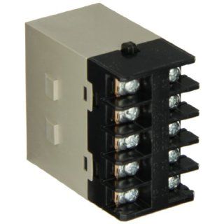Omron G7J 3A1B BZ DC12 General Purpose Relay, Screw Terminal, W Bracket Mounting, Bifurcated Contact, Triple Pole Single Throw Normally Open and Single Pole Single Throw Normally Closed Contacts,Z  167 mA Rated Load Current, 12 VDC Rated Load Voltage Indu