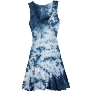 prAna Women's Ashlyn Dress, Blue, Large Sports & Outdoors