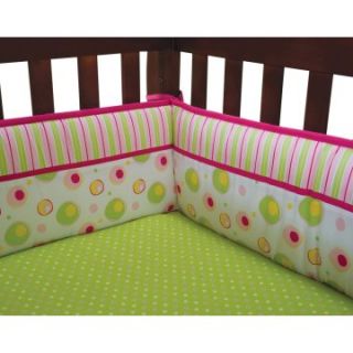 Trend Lab Baby Splash Pink Crib Bumper   Crib Bumpers