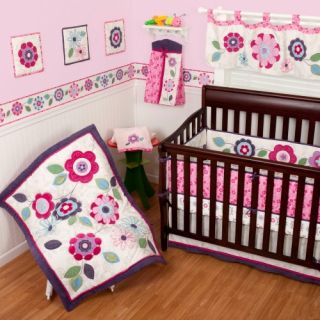 Sumersault Daniela 4 Piece Crib Set   Baby Bedding & Sets