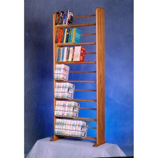 The Wood Shed Solid Oak 7 Row Dowel Bookcase   Bookcases