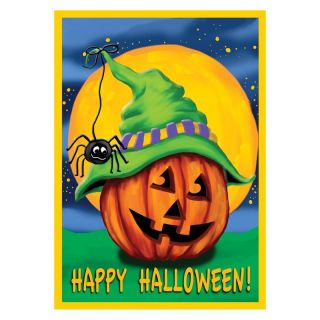 Toland 28 x 40 in. Halloween Hitcher House Flag   Outdoor Decor