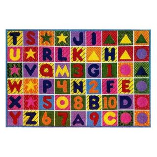 L.A. Rugs Numbers & Letters Kids Area Rug   Rugs