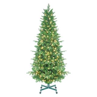 Tahoe Instant Shape Pre Lit LED Slender Christmas Tree   Artificial Christmas Trees