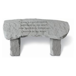 Gone Yet Not Forgotten Memorial Bench   Small Bench   Outdoor Benches