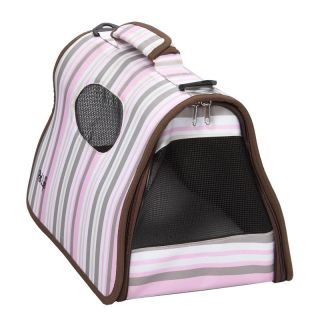 Pet Life Airline Approved Zippered Folding Cage Carrier   Dog Carriers