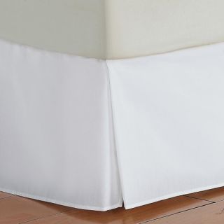 Divatex Home Fashions 200 Thread Count Dust Ruffle   White   Bed Skirts