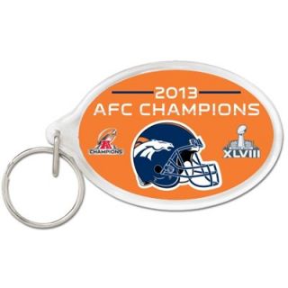 WinCraft Denver Broncos 2013 AFC Champions Acrylic Key Ring