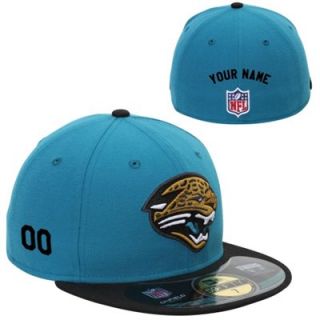 New Era Jacksonville Jaguars Mens Customized On Field 59FIFTY Football Structured Fitted Hat  