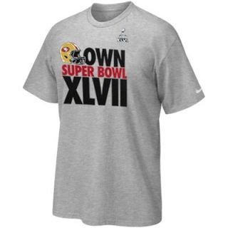 Nike San Francisco 49ers Own T Shirt   Ash