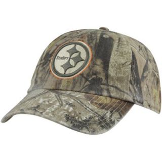 47 Brand Pittsburgh Steelers Clean Up Adjustable Hat   Realtree Camo