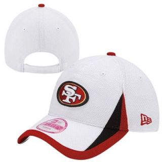 New Era San Francisco 49ers Ladies 9FORTY 2013 Training Camp Adjustable Hat   White