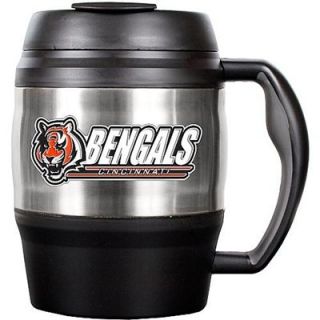 Great American Cincinnati Bengals 52oz. Stainless Steel Macho Travel Mug