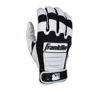 Franklin CFX Pro Series Youth Batting Gloves   Pearl/Black   Players Equipment