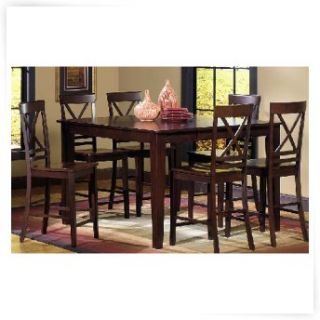 Progressive Furniture Winston 7 Piece Counter Height Dining Table Set   Dining Table Sets