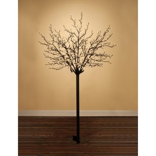 Sterling 7.5 ft. 600 ct. Warm White LED 8 Function Indoor/Outdoor Blossom Tree   Christmas Lights