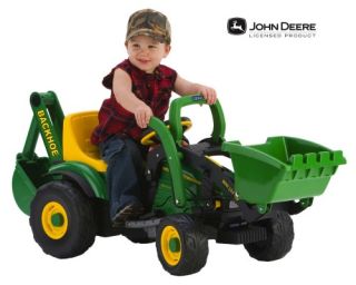 Peg Perego John Deere Utility Tractor   Battery Powered Riding Toys