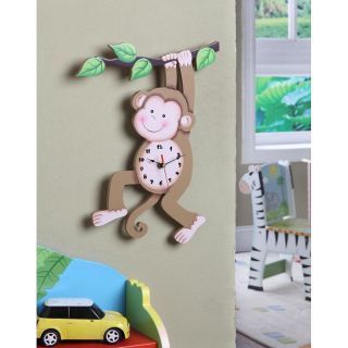 Teamson Design Sunny Safari Wall Clock   Nursery Decor