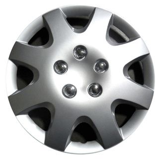 Design Silver ABS 15 Inch Hub Caps for Honda Civic (Set of 4) Wheels & Tires