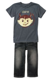10 Again Clothing Screenprint T Shirt & Request Anson Jeans