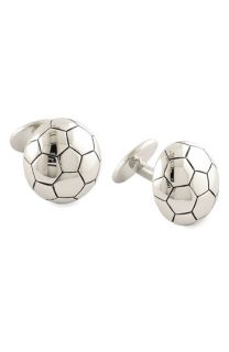 David Donahue Soccer Sterling Silver Cuff Links