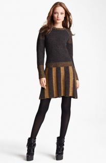 Burberry Brit Drop Waist Sweater Dress