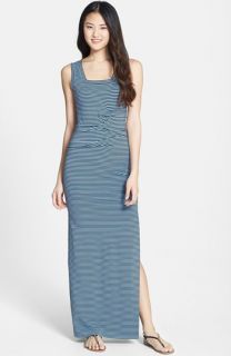 Nicole Miller Tidal Wave Stripe Maxi Dress