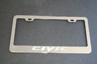 Honda Civic Chrome License Plate Frame 