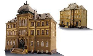 buildings Post office , Model Car, Model Kit, Vollmer 187 Vollmer Toys & Games