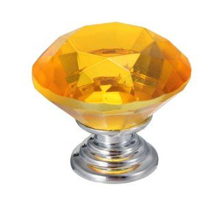 30mm Crystal Glass Cupboard Wardrobe Cabinet Door Drawer Kitchen Knobs Handle   Replacement Room Air Conditioner Knobs