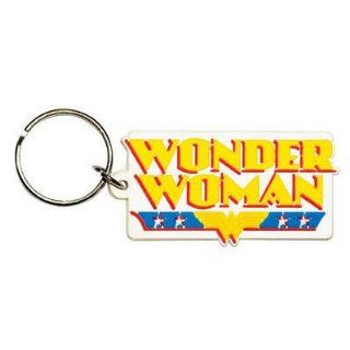 (2x2) Dc Comics   Wonder Woman Logo Rubber Keychain   Prints