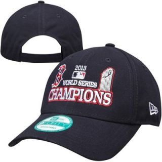 New Era Boston Red Sox 2013 MLB World Series Champions 9FORTY M20 Adjustable Hat   Navy Blue