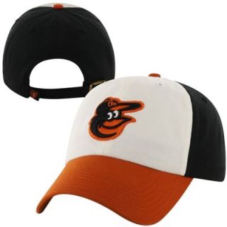 47 Brand Baltimore Orioles Cleanup Logo Adjustable Hat   Black/Orange