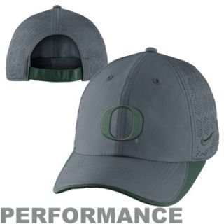 Nike Oregon Ducks Tech Training Adjustable Performance Hat   Charcoal