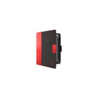 2PF9408   Belkin Cinema Carrying Case (Folio) for iPad   Black, Red Computers & Accessories