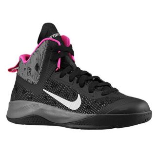 Nike Hyperfuse 2013   Boys Grade School   Basketball   Shoes   Black/Dark Grey/Metallic Silver