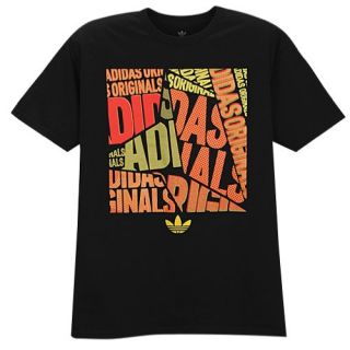 adidas Originals Graphic T Shirt   Mens   Casual   Clothing   Black/Green
