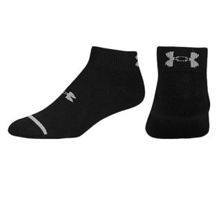 Under Armour Charged Cotton Low Cut 6PK Socks   Mens   Training   Accessories   Black