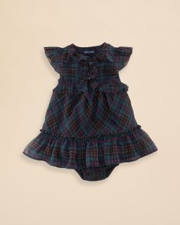 Ralph Lauren Childrenswear Infant Girls' Tartan Dress   Sizes 9 24 Months's