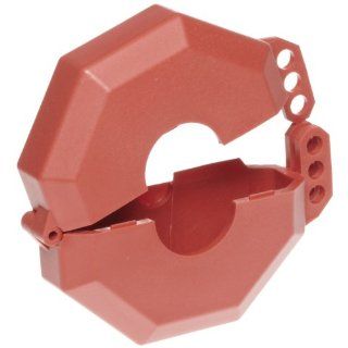 Accuform Signs StopOut Gate Valve Lockout, Red Plastic