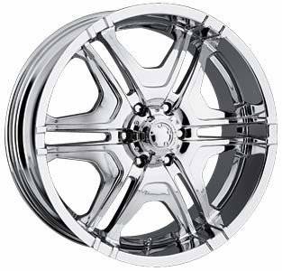 ULTRA WHEELS 2622282C Wheels various models 22 X 9.5 261/262 Series Style chrome Automotive
