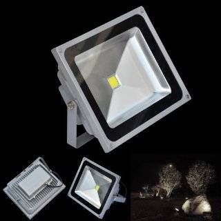 TSSS 50W 50 Watt LED Flood Light Cool White Lamp Landscape Outdoor Waterproof 85 265v, 120 Degree Beam Angle    