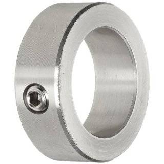 Climax Metal Shaft Collar, Set Screw Type, Stainless Steel, 303 9/16 Bore x 1 OD