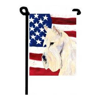 USA American Flag with Scottish Terrier Flag Garden Size Caroline's Treasures Patio, Lawn & Garden